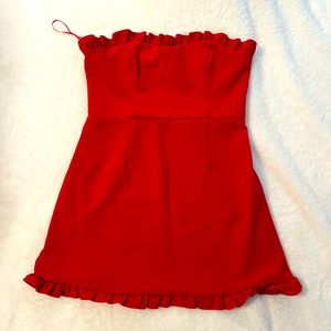 French Connection strapless dress size 10 /large